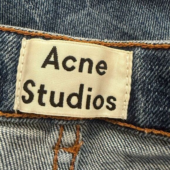 Acne Studios Row Fringe CLTVT Jeans Size 28/32 - Picture 4 of 6